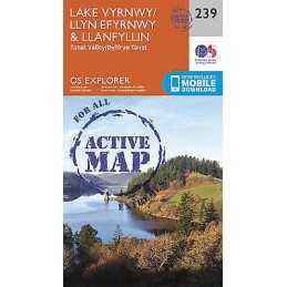 Lake Vyrnwy and Llanfyllin, Tanat Valley - 9780319471111