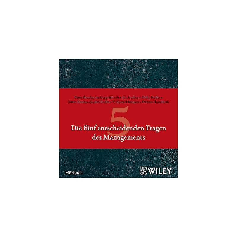 Die funf entscheidenden Fragen des Managements Hoerbuch - 9783527505791