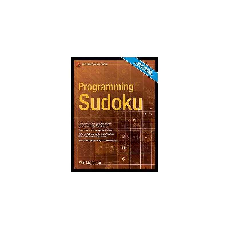 Programming Sudoku - 9781590596623