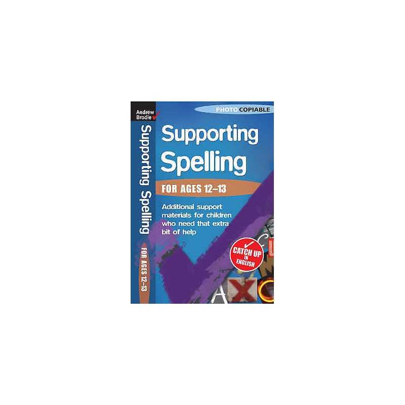 Supporting Spelling 12-13 - 9780713684308