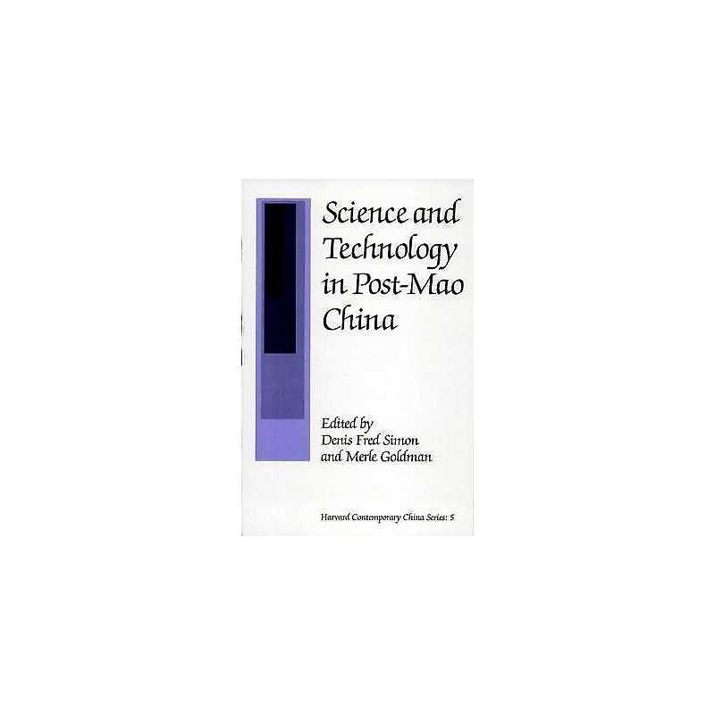 Science and Technology in Post-Mao China - 9780674794757