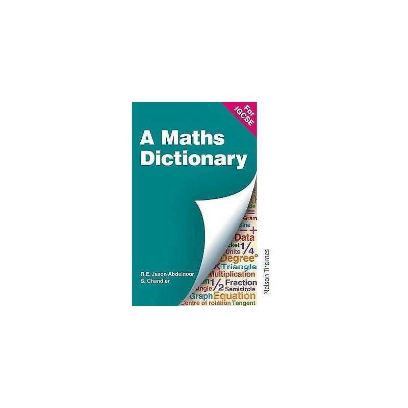 A Mathematical Dictionary for IGCSE - 9780748781966