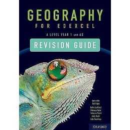 Geography for Edexcel A Level Year 1 and AS Level Revision Guide - 9780198432722