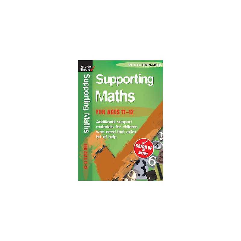 Supporting Maths 11-12 - 9780713684391