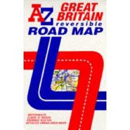 AZ Reversible Road Map of Great Bri... by Geographers A-Z Map Sheet map, folded
