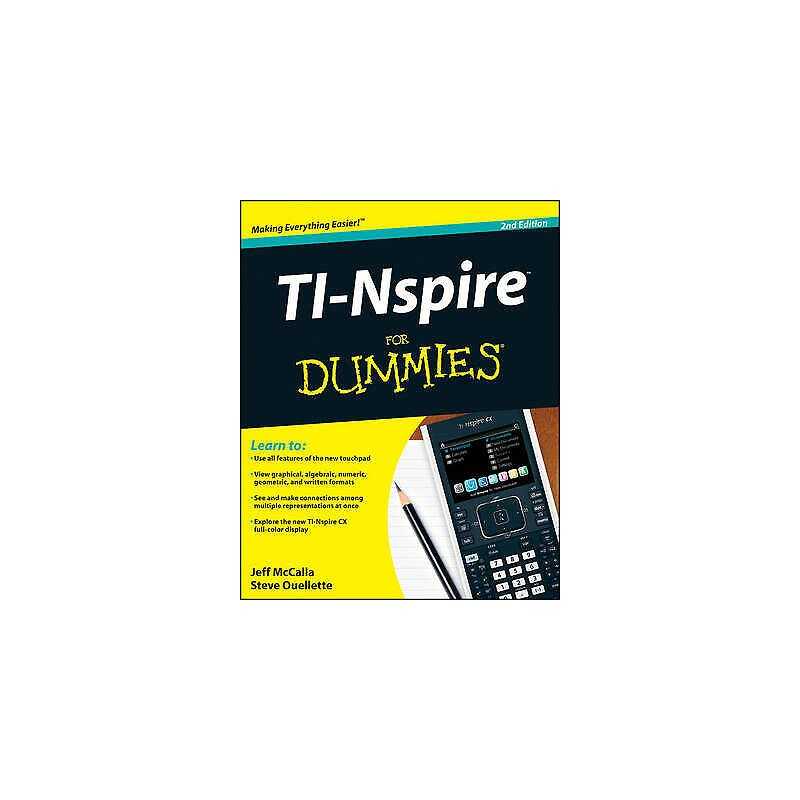 TI-Nspire For Dummies - 9781118004661
