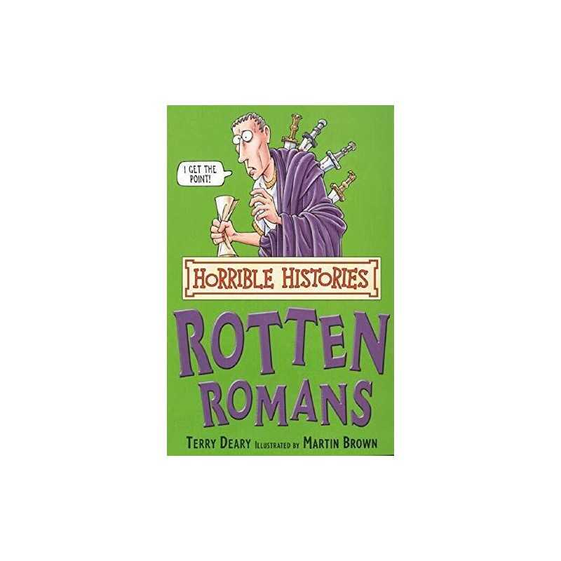 The Rotten Romans (Horrible Histories) by Deary, Terry Paperback Book