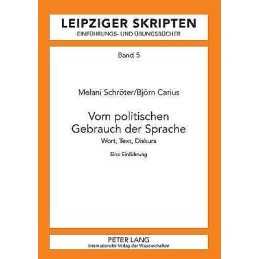 Vom Politischen Gebrauch Der Sprache - 9783631586006