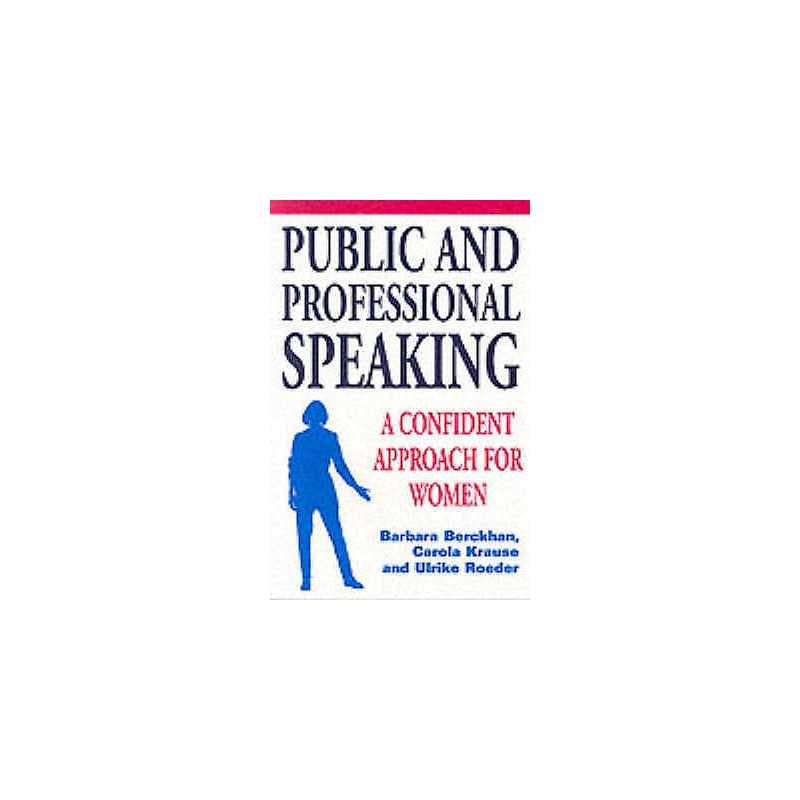 Public and Professional Speaking - 9781853434730