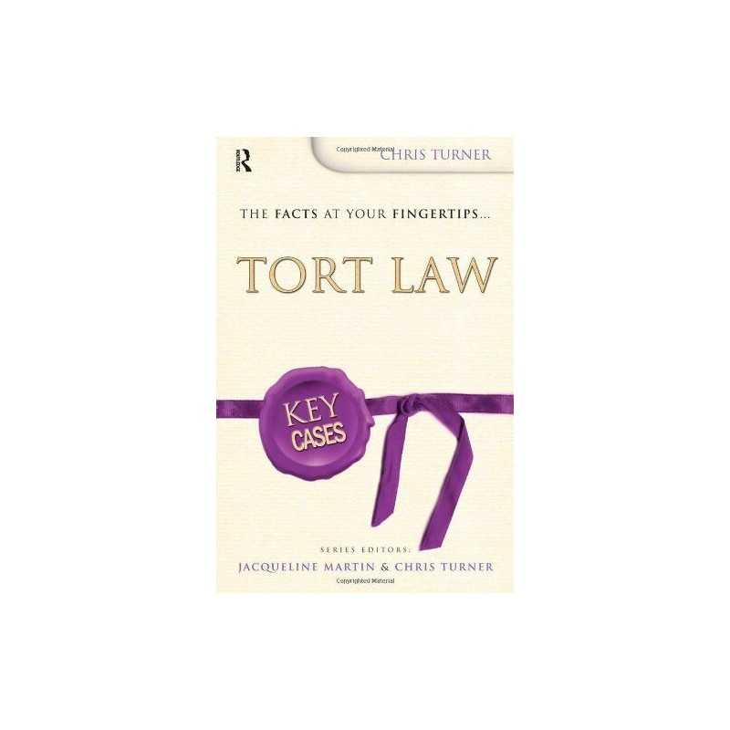 Key Cases: Tort Law by Turner, Chris Paperback Book