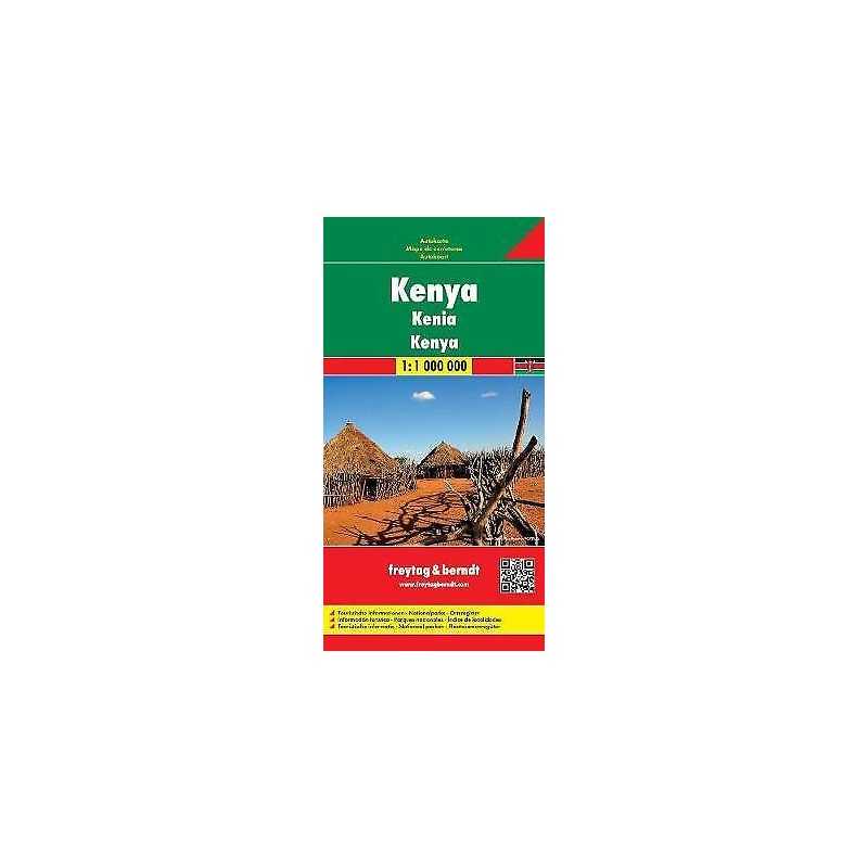 Kenya Road Map 1:1 000 000 - 9783707914108