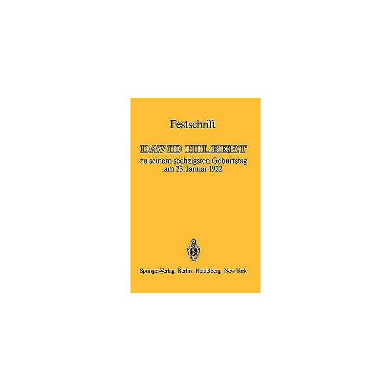 Festschrift - 9783642618116