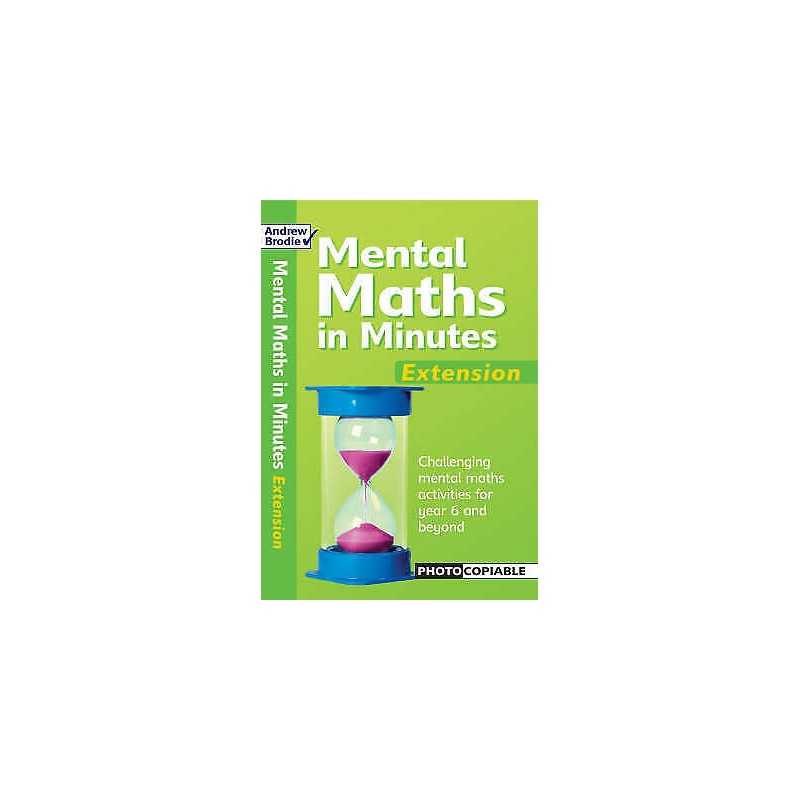 Mental Maths in Minutes Extension - 9780713689693