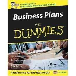 Business Plans for Dummies by Steven Peterson Paperback Book