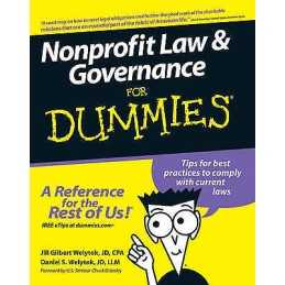 Nonprofit Law and Governance For Dummies - 9780470087893