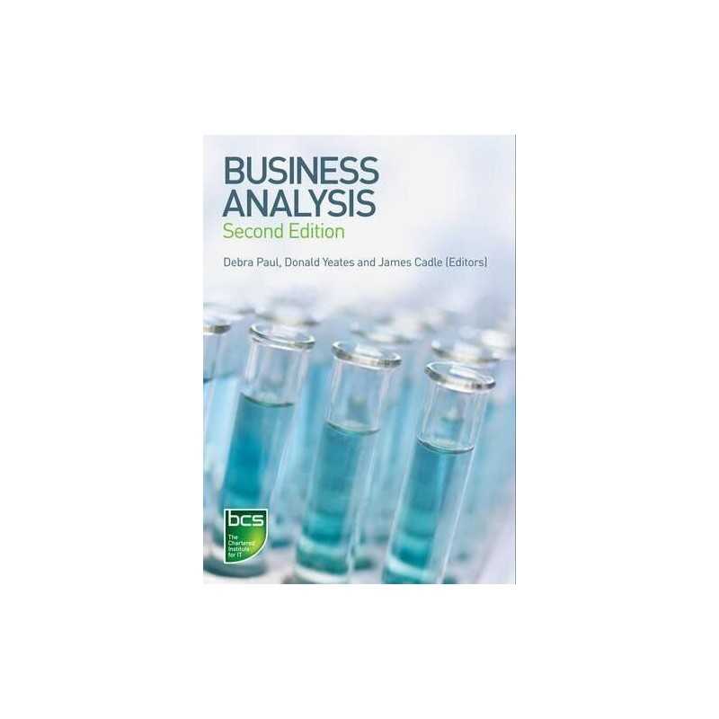 Business Analysis by Donald Yeates Paperback Book