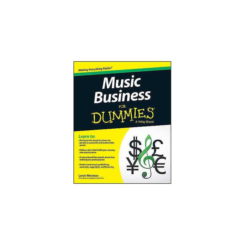 Music Business For Dummies - 9781119049654