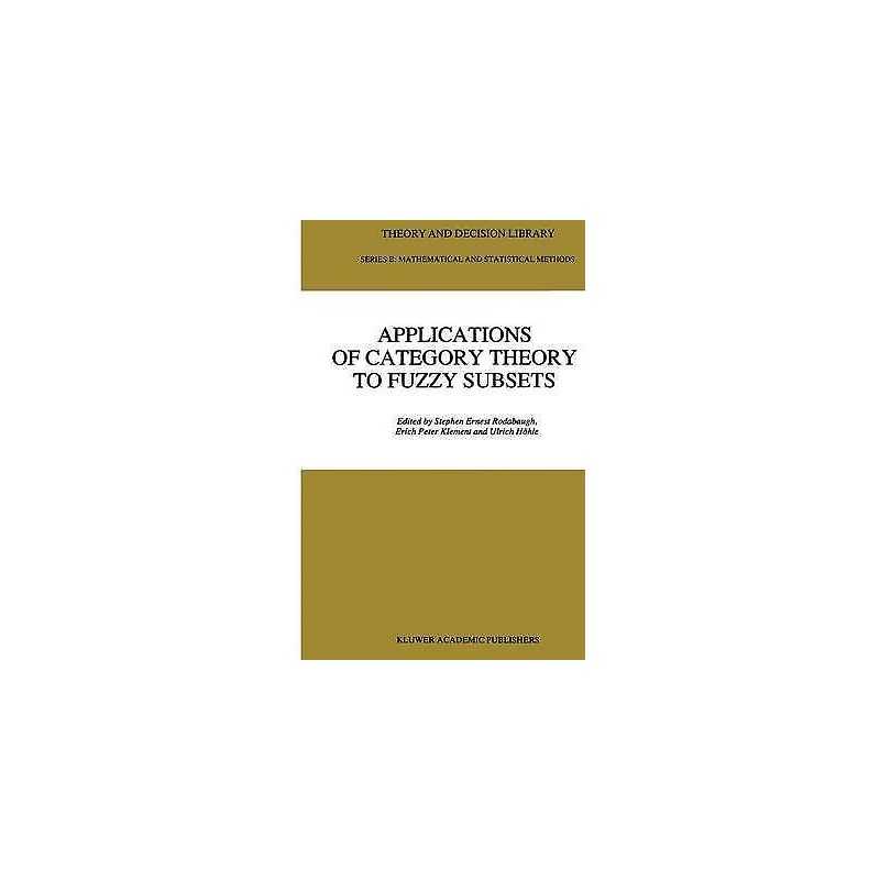 Applications of Category Theory to Fuzzy Subsets - 9789401051569