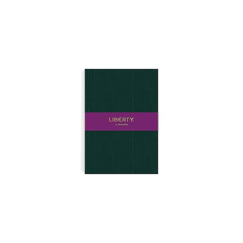 Liberty Dark Green Tudor A5 Embossed Journal - 9780735373082
