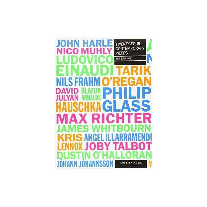 24 Contemporary Pieces For Solo Piano - 9781783059485