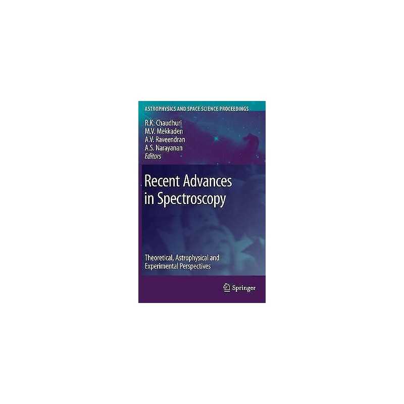 Recent Advances in Spectroscopy - 9783642103216