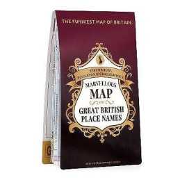 Marvellous Map of Great British Place Names - 9781999784546