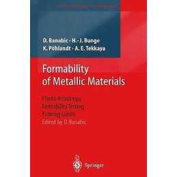 Formability of Metallic Materials - 9783540679066