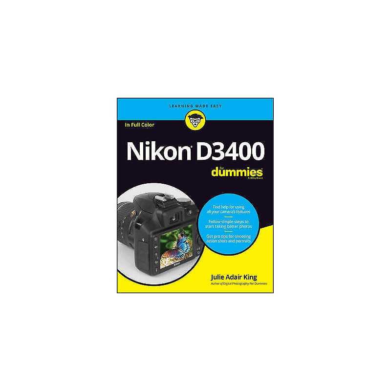 Nikon D3400 For Dummies - 9781119336242