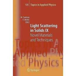Light Scattering in Solids IX - 9783642070792