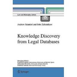 Knowledge Discovery from Legal Databases - 9789048167715