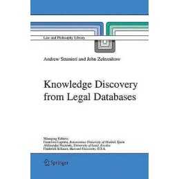 Knowledge Discovery from Legal Databases - 9781402030369