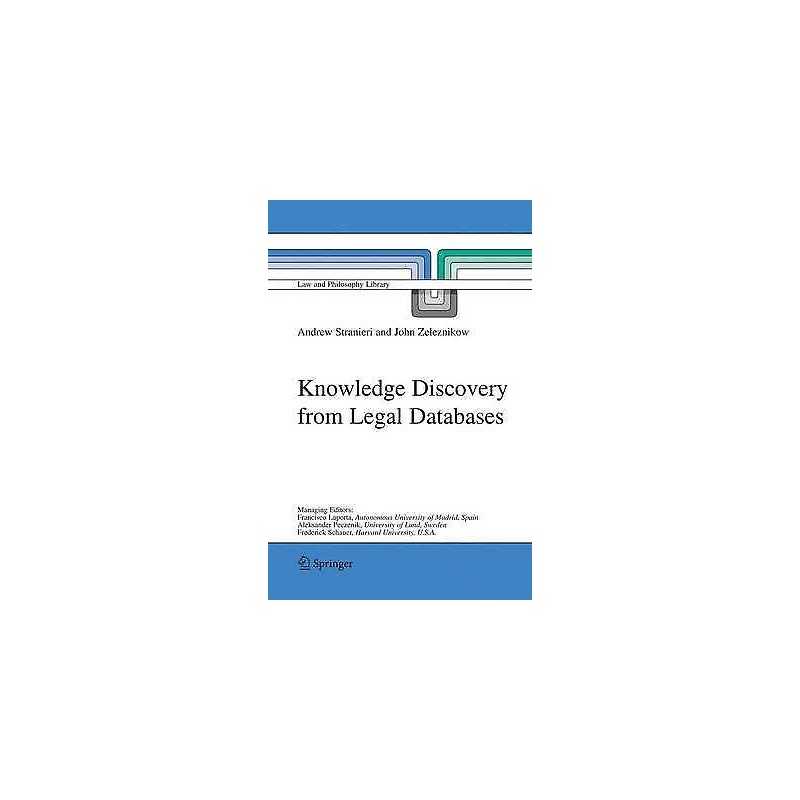 Knowledge Discovery from Legal Databases - 9781402030369