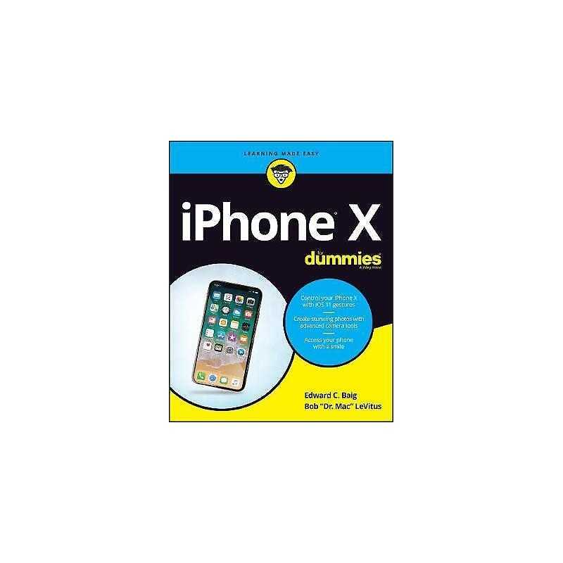 iPhone X For Dummies - 9781119481669