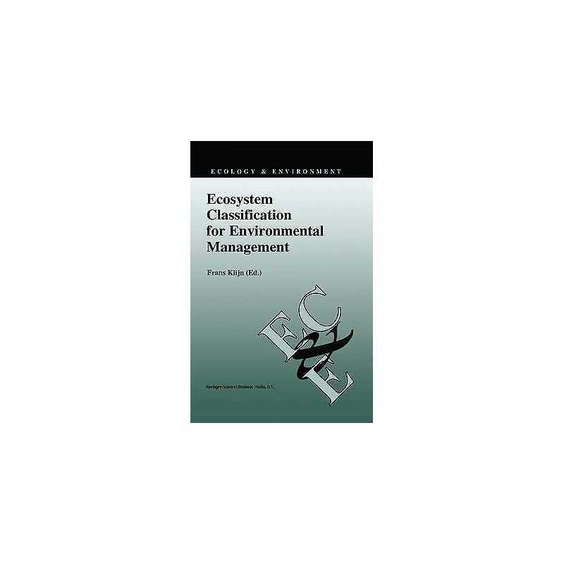 Ecosystem Classification for Environmental Management - 9780792329176