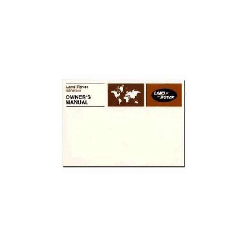 Land Rover Series 3 Handbook - 9781855201293