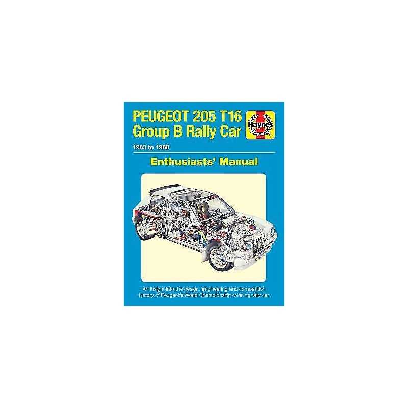 Peugeot 205 T16 Group B Rally Car - 9781785212512