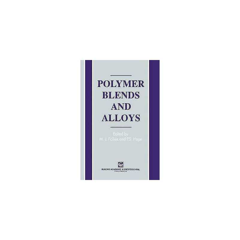 Polymer Blends and Alloys - 9789401049573