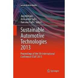 Sustainable Automotive Technologies 2013 - 9783319347783