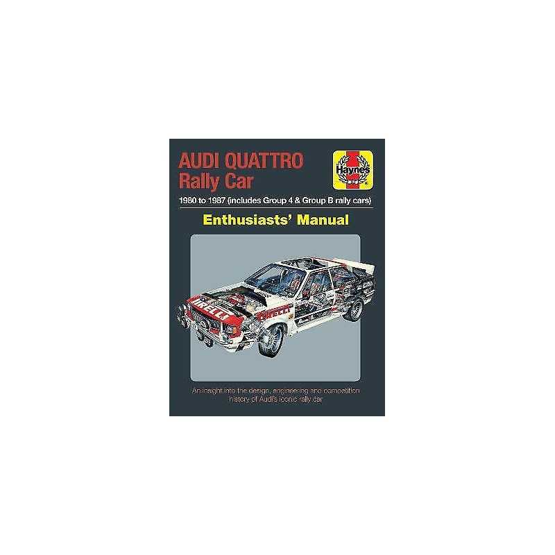 Audi Quattro Rally Car Manual - 9781785212505