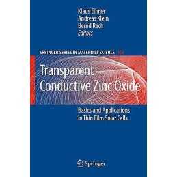Transparent Conductive Zinc Oxide - 9783642092756