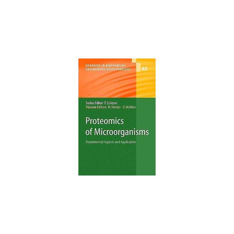 Proteomics of Microorganisms - 9783642056079