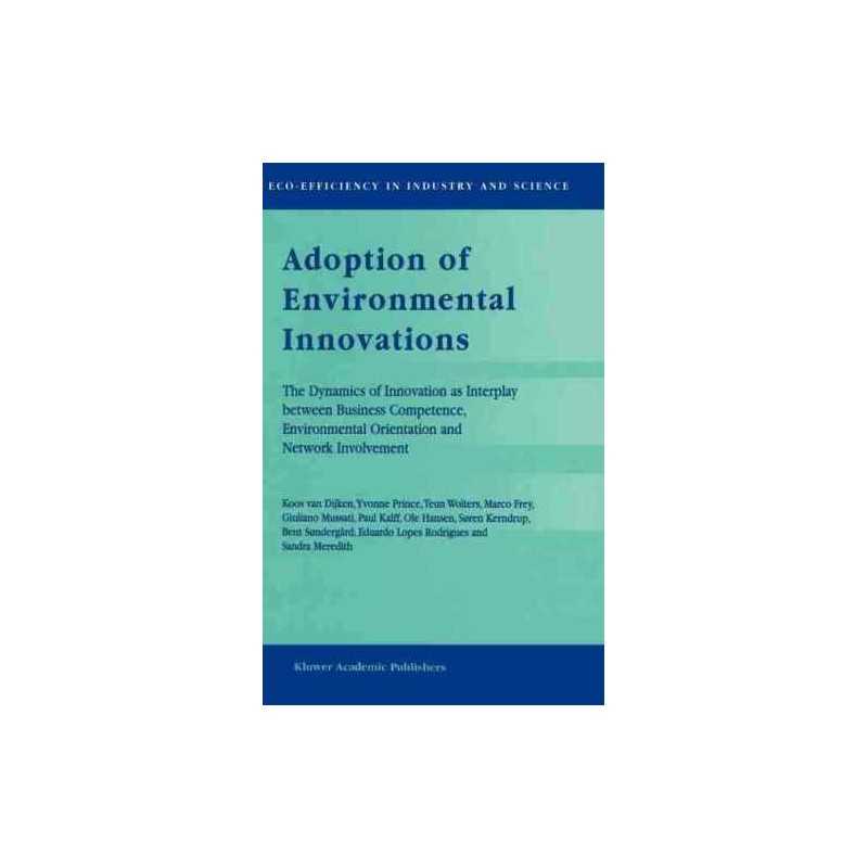 Adoption of Environmental Innovations - 9780792355618