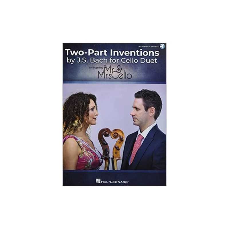 Two-Part Inventions by J.S. Bach for Cello Duet - 9781705127117
