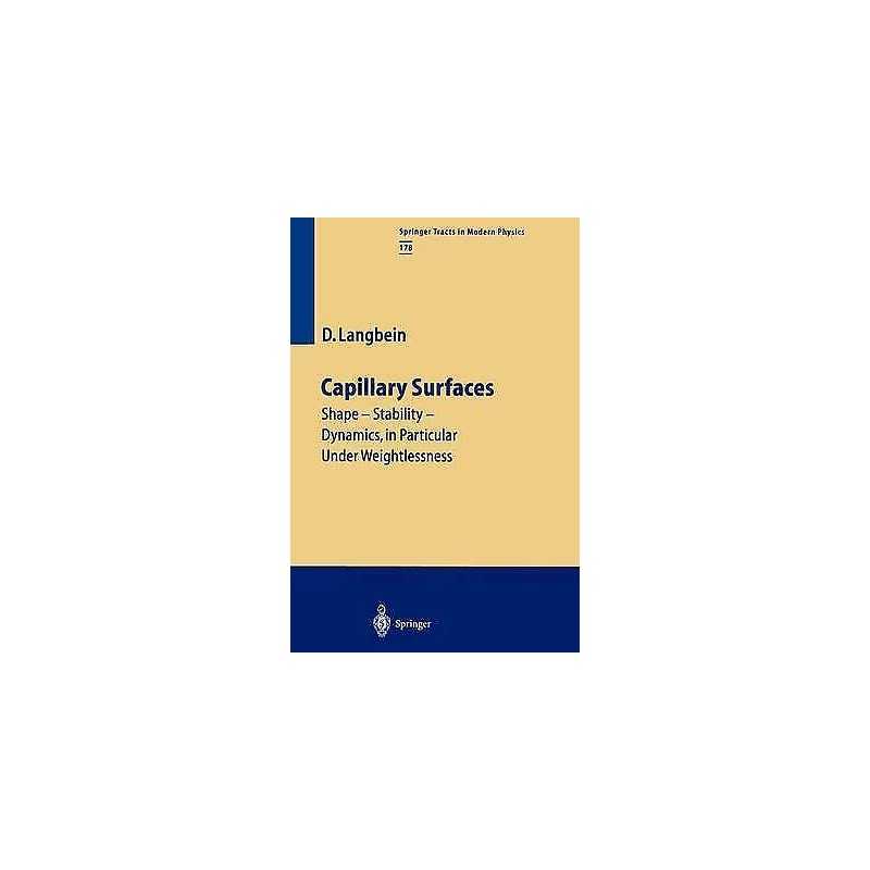 Capillary Surfaces - 9783642075230
