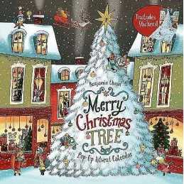 Merry Christmas Tree Pop-Up Advent Calendar - 9781452165110