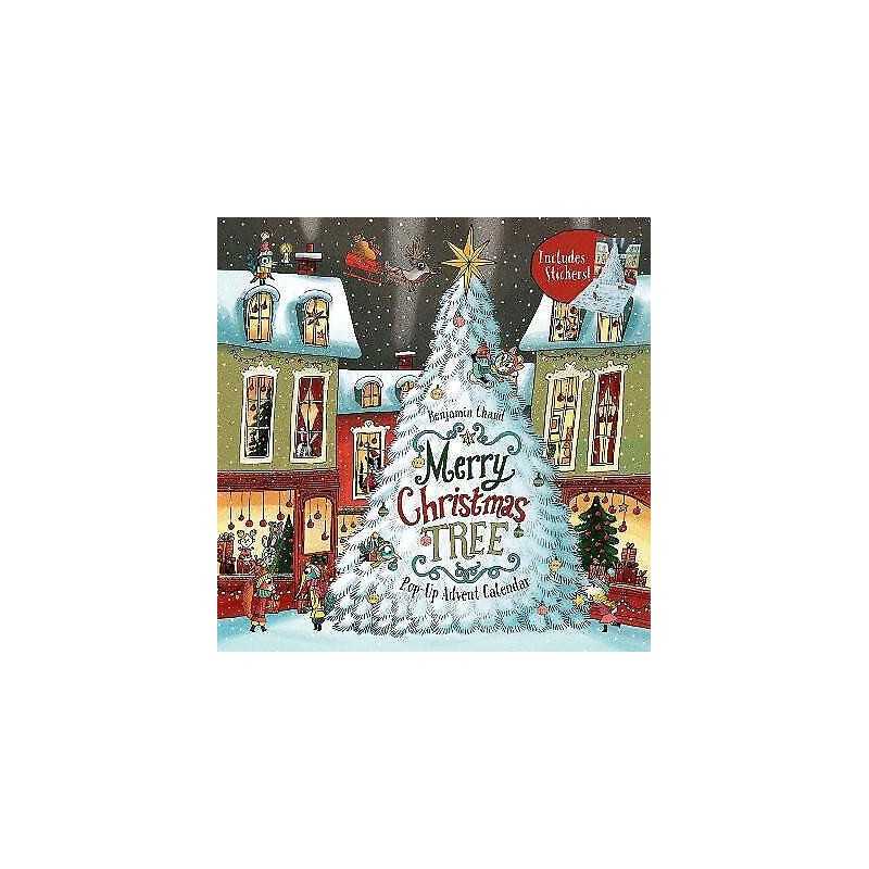 Merry Christmas Tree Pop-Up Advent Calendar - 9781452165110