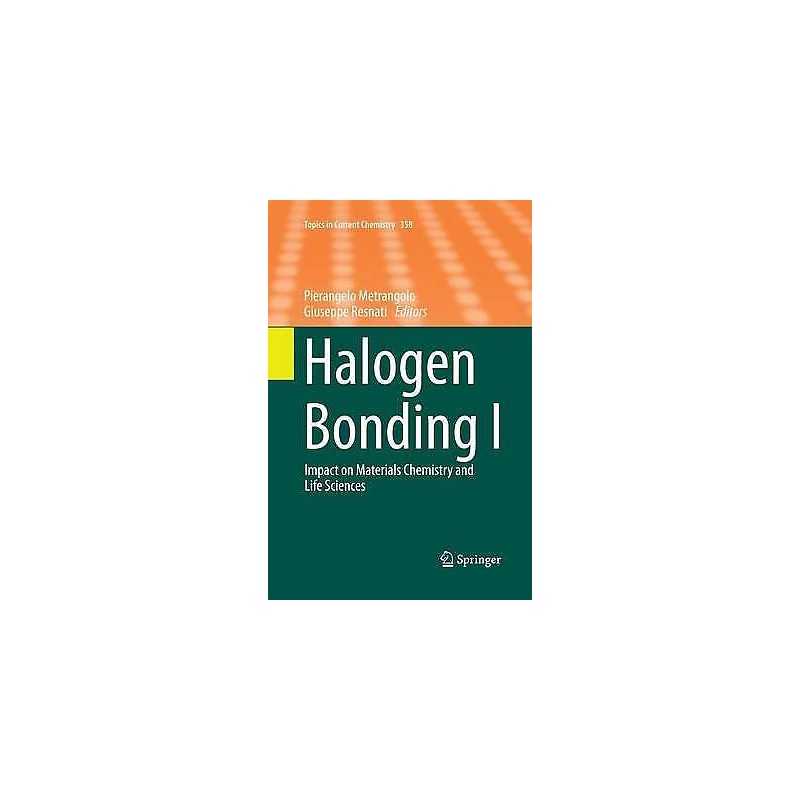 Halogen Bonding I - 9783319354989