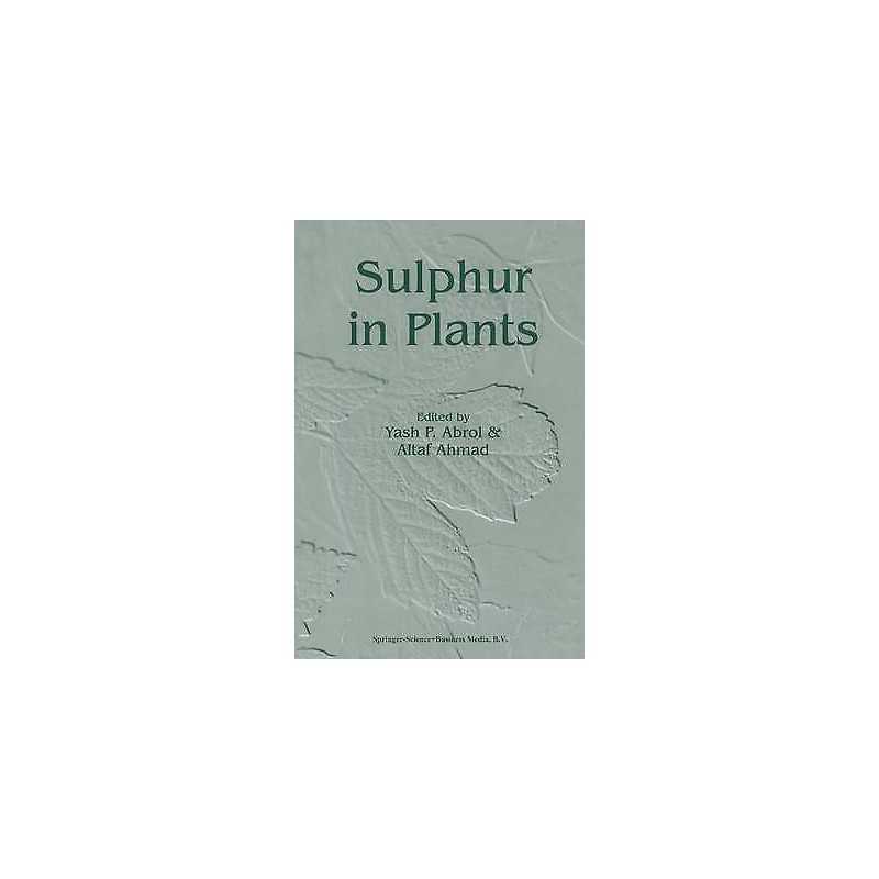 Sulphur in Plants - 9789048162765