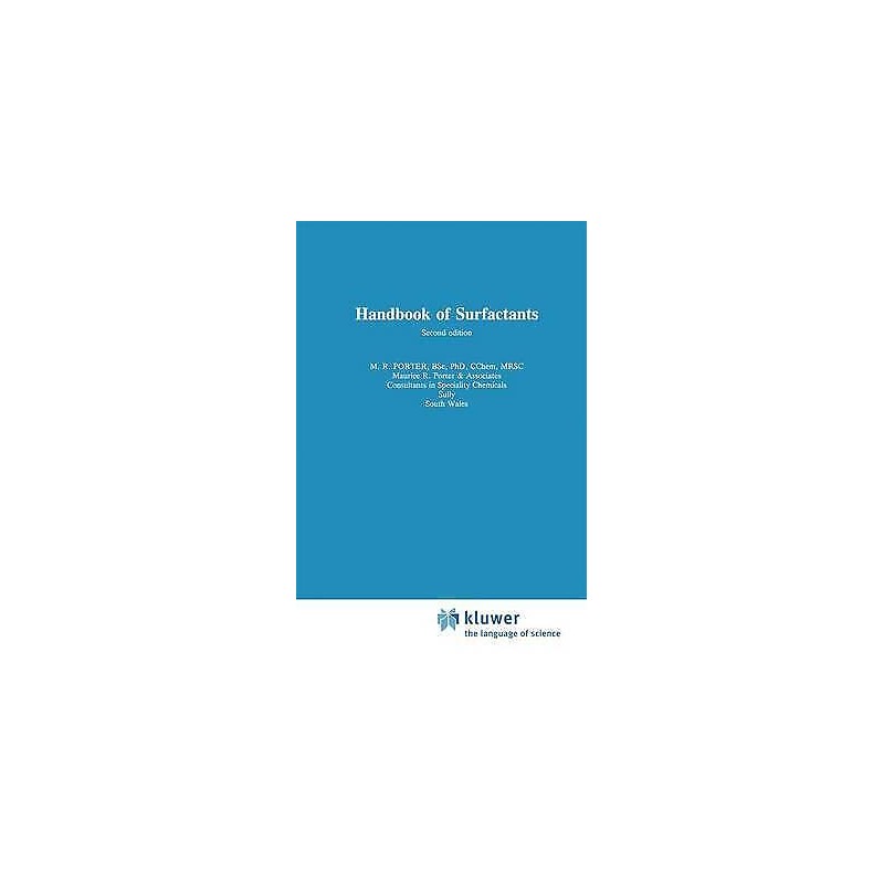 Handbook of Surfactants - 9780751401707