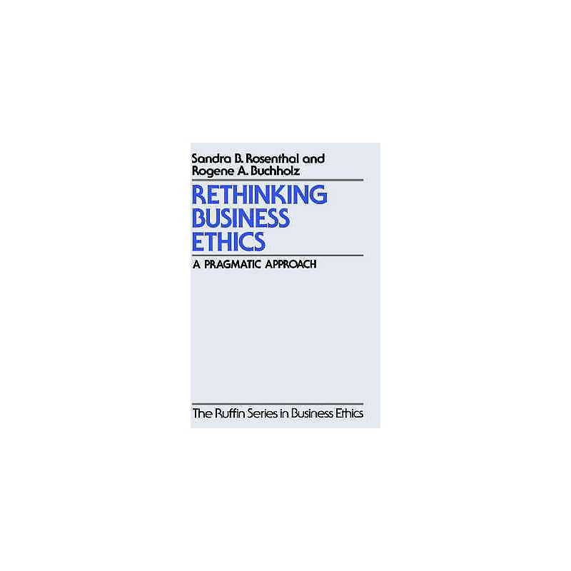 Rethinking Business Ethics - 9780195117363